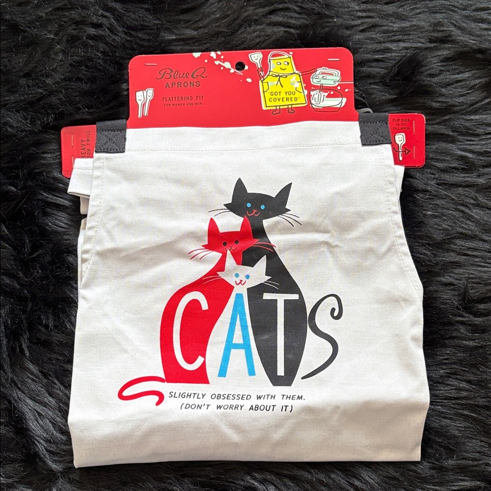 Blue Q Cat Lovers Apron
